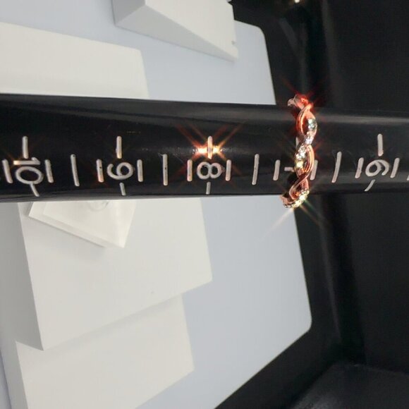 14k gold plated Jewelry - 14K Rose Gold Plated Infinity Twist Ring Size 7